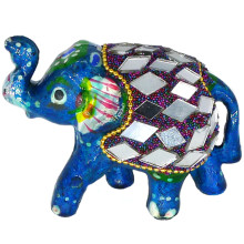 WCH08-3 Слон статуэтка 6,5х5х3,5см, полимерная глина, цвет в ассорт.