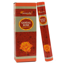 Aromatika 6-гр. благовония Sandal Rose САНДАЛ - РОЗА блок 6 шт.