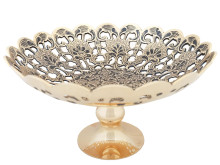 Ваза фруктовница на ножке 11" Фр7872/3 (HAJI анти Ваза фруктовница на ножке 11" Фр7872/3 (HAJI анти