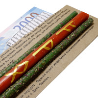 Набор свечей с рунами и травами Процветающий дом уп-3шт 18см