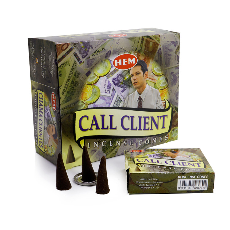 HEM cones Call Clients