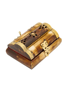 Шкатулка с инкрустацией (кость)  Шк123/3