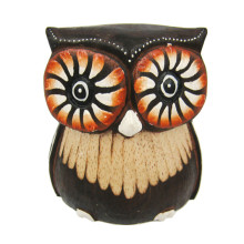 Сова статуэтка 8см, дерево