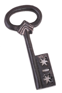 Сувенир "Ключ" (алюминий)