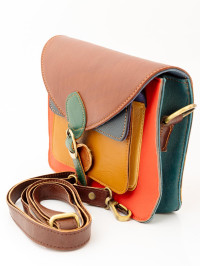 Сумка натуральная кожа через плечо  1125/13