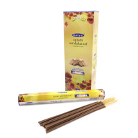 Благовония Satya Hexa Opium Sandalwood Опиум-Сандаловое дерево аромапалочки уп-6шт