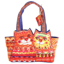 Сумка хлопок с декор. отделкой  АВ4556 Сумка хлопок с декор. отделкой  АВ4556