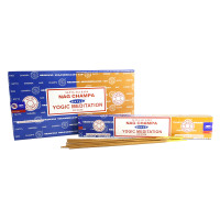 Благовония Satya 16gm Combo Nag Champa- Yogic Meditation Комбо Нагчампа-Йоджик Медитация уп-12шт