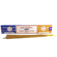 Благовония Satya 16gm Combo Nag Champa- Yogic Meditation Комбо Нагчампа-Йоджик Медитация уп-12шт