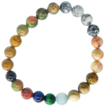 BX Браслет камень, 8 мм