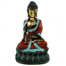 8-01 Будда фигурка, 18х10 см, полистоун
