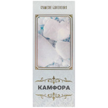 B169 Натуральные благовония "Камфора" 10 палочек d.5мм L.10см с подставкой