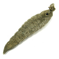 Подставка под благовония Слон 22см металл