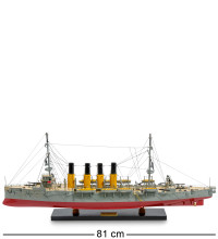 Модель российского крейсера 1901г. "Варяг"