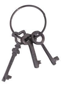 Сувенир "Связка 3 Ключа" (сталь)