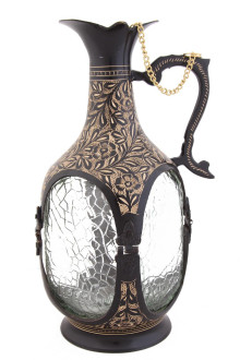 Штоф под вино со стеклом  Пс2580/2  (C.J.C.) Штоф под вино со стеклом  Пс2580/2  (C.J.C.)