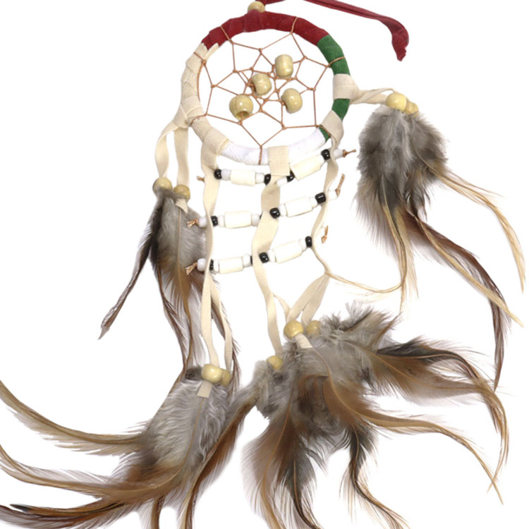 Ловец снов Шаманский оберег от нищеты и неудач 6см-25см