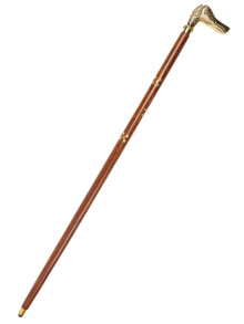 Трость дерево с инкрустацией " Собака"  Су530/26