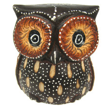 Сова статуэтка 10см, дерево