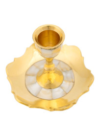 Подсвечник на 1 свечу с перламутр. 2шт/у