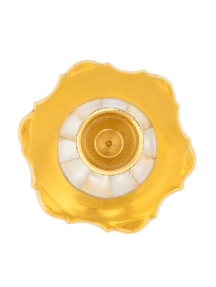 Подсвечник на 1 свечу с перламутр. 2шт/у