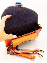 Сумка натуральная кожа через плечо  1125/15