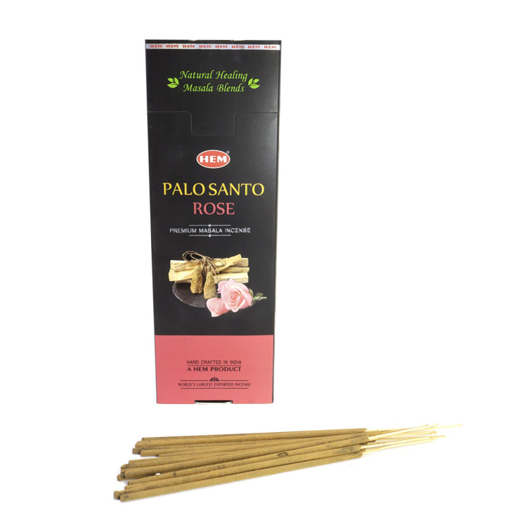 Благовония HEM PALO SANTO ROSE 15stk ПалоСанто-Роза уп-6шт
