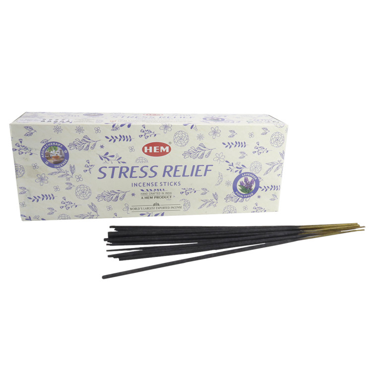 благовония HEM  AROMATHERAPY STRESS RELIEF Ароматерапия - снятие стресса уп-6шт