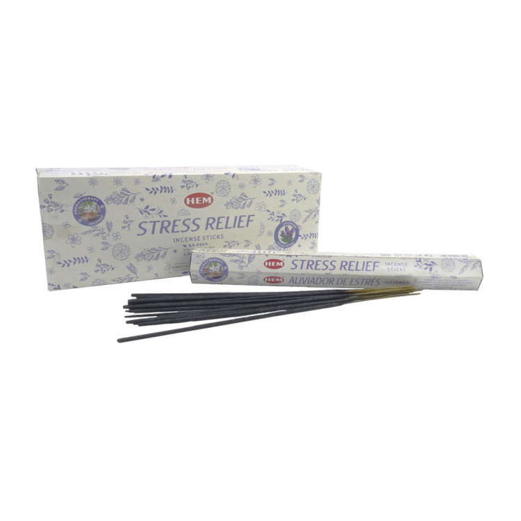 благовония HEM  AROMATHERAPY STRESS RELIEF Ароматерапия - снятие стресса уп-6шт