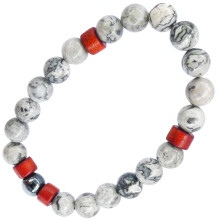 BX114 Браслет 8 мм, камень