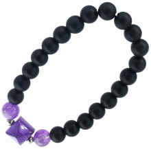 BX156 Браслет 8 мм, камень