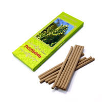 Натуральные Благовония Арома Полынь 10шт оберегает от сглаза порчи и злых духов