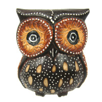 Сова статуэтка 8,5см, дерево