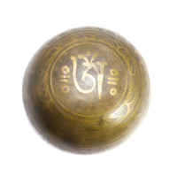 Чаша поющая OM ручная ковка 9 металлов вес от 551 до 750г d-15,5см h-8см ХРУПКОЕ