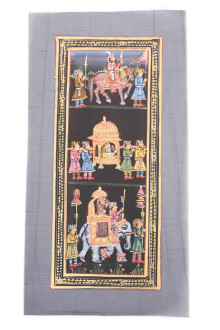 Картина на шелке (в ассортименте ) (17*35см) Кш2/5