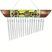 Музыка ветра, дерево, металл 30х20см