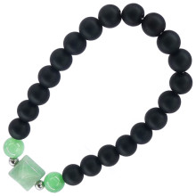 BX157 Браслет 8 мм, камень