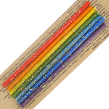 IRO-3-02 Свечи восковые Чакральный набор с травами, 7шт 16см