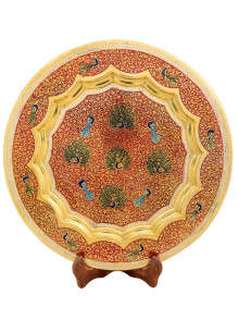 Панно 12" "Павлин" эмаль Пн1512/6 Панно 12" "Павлин" эмаль Пн1512/6