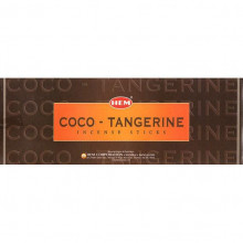 Благовония HEM, шестигранники, Coco Tangerine КОКОС-МАНДАРИН Благовония HEM, шестигранники, Coco Tangerine КОКОС-МАНДАРИН