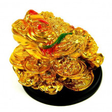 78-1 Золотая жаба на подставке 6,5х8см 78-1 Золотая жаба на подставке 6,5х8см