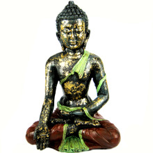 8-05 Будда фигурка, 30х22 см, полистоун
