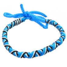 B02-13 Фенечка (браслет) 4мм, текстиль