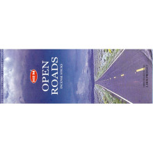 Благовония HEM, шестигранники, Open Roads ОТКРЫТЫЕ ДОРОГИ 