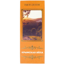 B173 Натуральные благовония "Крымская Яйла" 10 палочек d.5мм L.10см с подставкой