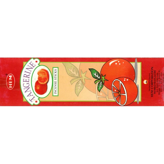 HEM 4-гр. благовония Tangerine МАНДАРИН блок 25 шт.