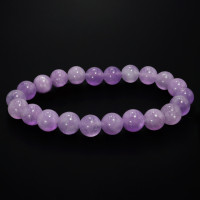 Браслет из камня Лавандовый Аметист оберег на верность и любовь к дарителю