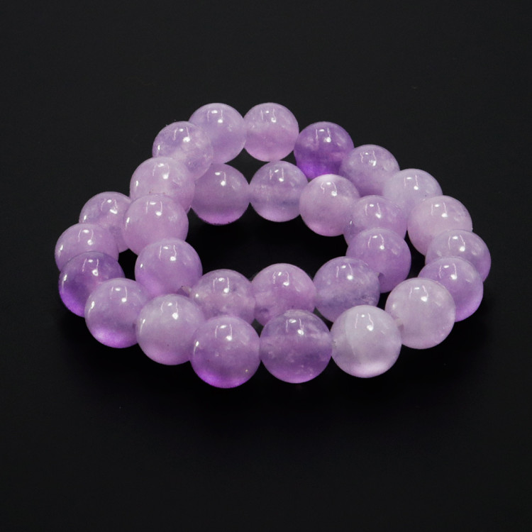 Браслет из камня Лавандовый Аметист оберег на верность и любовь к дарителю