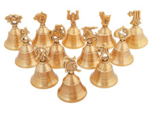 Колокольчики  Кл2064/2/1 (антик) наб. из 12шт