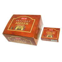 HEM конусные благовония Precious Amber ДРАГОЦЕННЫЙ АМБЕР 